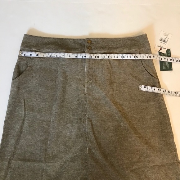 Woolrich  || Full Length Brown corduroy Skirt - Picture 6 of 7